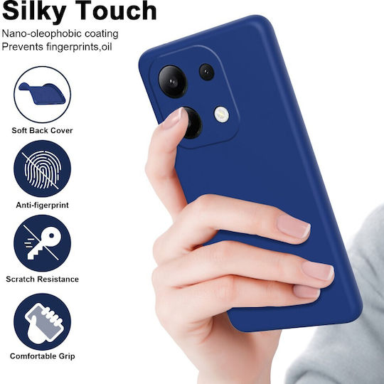 Senso Back Cover Σιλικόνης Μπλε (Redmi Note 13 4G)