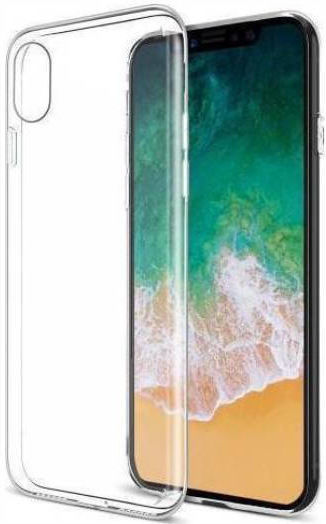 Umschlag Rückseite Silikon 1mm Transparent (iPhone XR)