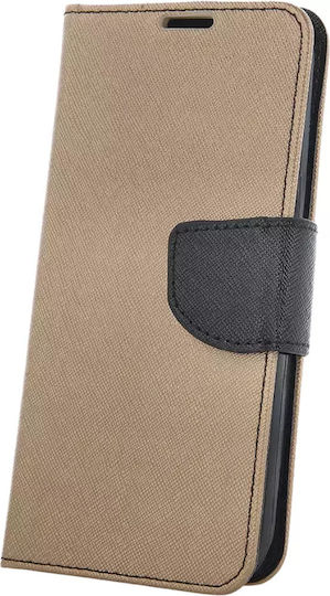 Tel1 Diary Портмоне Златист (iPhone 14)