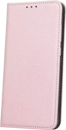 Forcell Testa Magnet Buchen Sie Synthetisches Leder Rose Gold (Galaxy A40)