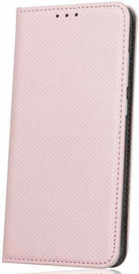 Forcell Book Synthetic Leather Rose Gold (Galaxy A20e)