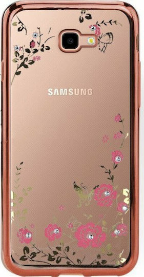 Forcell Задна корица Силикон Розово злато (Galaxy J4+)