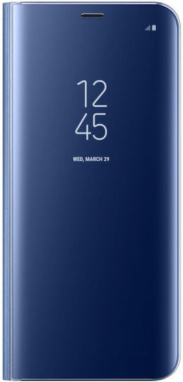 Hurtel Clear View Book Πλαστικό Μπλε (Huawei Y7 2019 / Y7 Prime 2019)