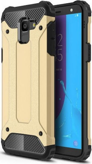 Senso ARMOR Back Cover Plastic Gold (Galaxy J6)