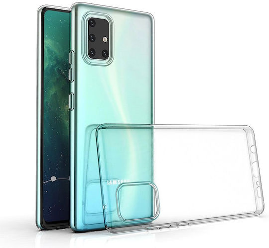 2mm Back Cover Silicone 2mm Transparent (Galaxy A71)