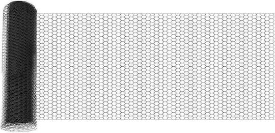 vidaXL vidaXL Drahtzaun Stacheldraht Grau 0,8x50m