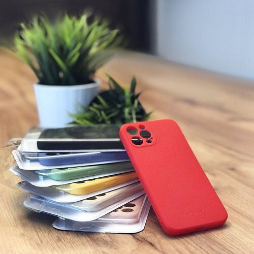 Wozinsky Color Back Cover Σιλικόνης Ροζ (iPhone 12 / 12 Pro)