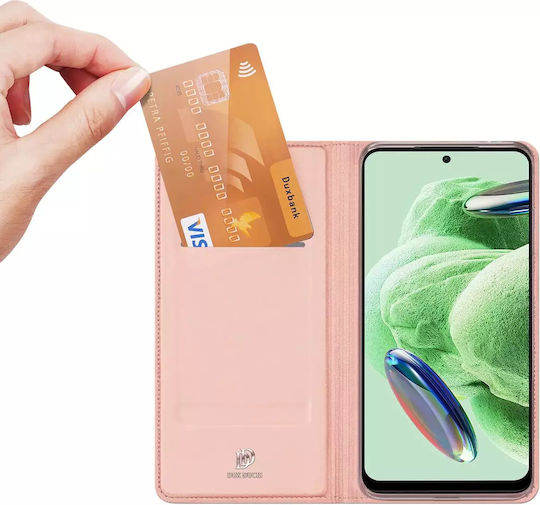 Dux Ducis Skin Pro Back Cover Δερμάτινο Ροζ (Redmi Note 12 5G)