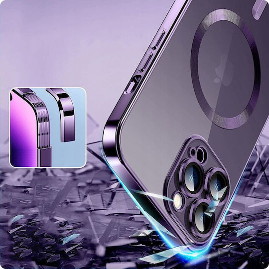 Tech-Protect Magshine Back Cover Σιλικόνης Χρυσό (iPhone 14 Pro)