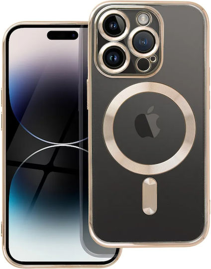 Tech-Protect Magshine Back Cover Σιλικόνης Χρυσό (iPhone 14 Pro)
