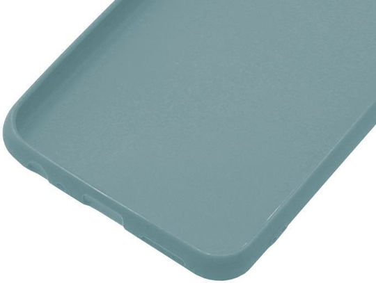 iNOS S-Cover Back Cover Σιλικόνης Πετρόλ (Galaxy A22 5G)