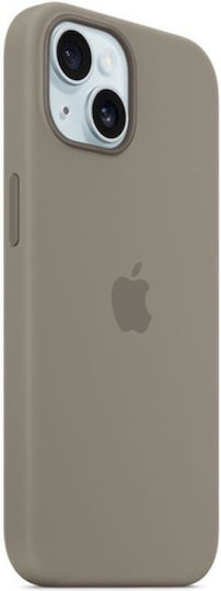 Apple Back Cover Silicone Clay (iPhone 15 Plus)