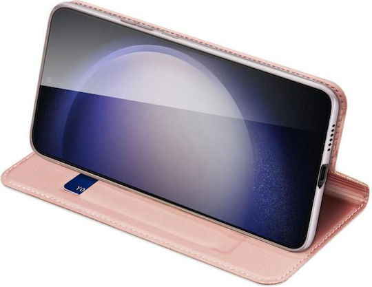 Dux Ducis Skin Pro Book Synthetic Leather / Leather Pink (Samsung S24)