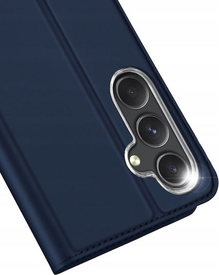 Dux Ducis Skin Pro Book Synthetic Leather Navy Blue (Galaxy S23 FE)