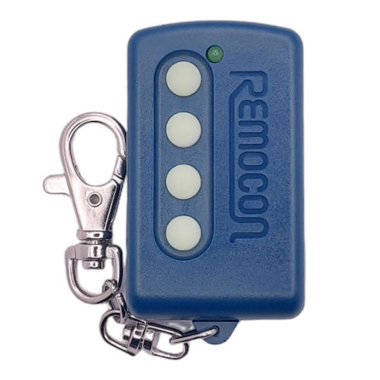 Remocon RMC-610 Τηλεχειριστήριο Γκαραζόπορτας Σταθερού Κωδικού με 4 Κανάλια 433.92MHz