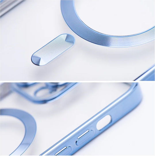 Tech-Protect Magshine Back Cover Silicone Light Blue (iPhone 14)