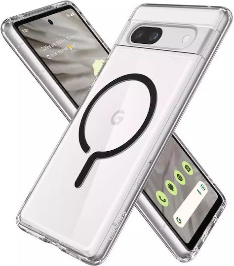Spigen Ultra Hybrid Onetap Back Cover Plastic 2mm Negru (Google Pixel 7a)