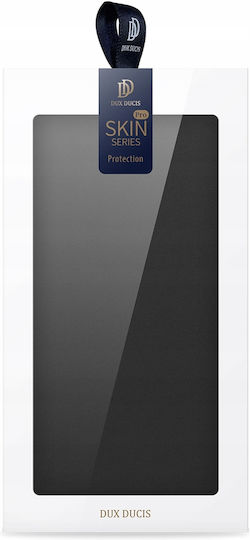 Dux Ducis Skin Pro Series Книга Пластмаса Черен (Xiaomi Redmi 11A, Poco C55, Redmi 12C)