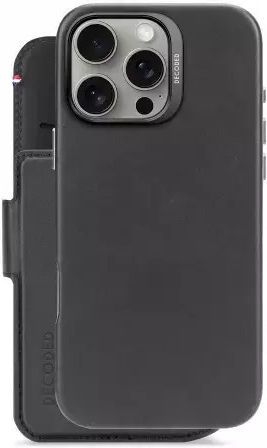Decoded Detachable Wallet Δερμάτινο 1mm Μαύρο (iPhone 16 Pro Max)