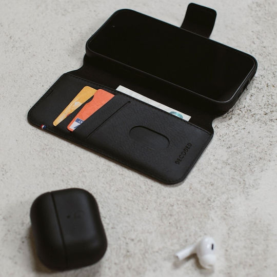 Decoded Detachable Wallet Δερμάτινο 1mm Μαύρο (iPhone 16 Pro Max)