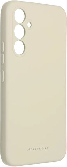 Roar Space Back Cover Σιλικόνης Λευκό (Galaxy A54)