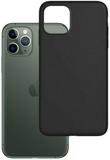 Matt TPU Back Cover Silicone Black (iPhone 11 Pro Max)