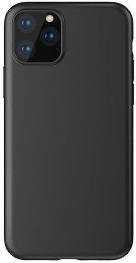 Hurtel Soft Back Cover Silicone Black (Redmi 10 5G)