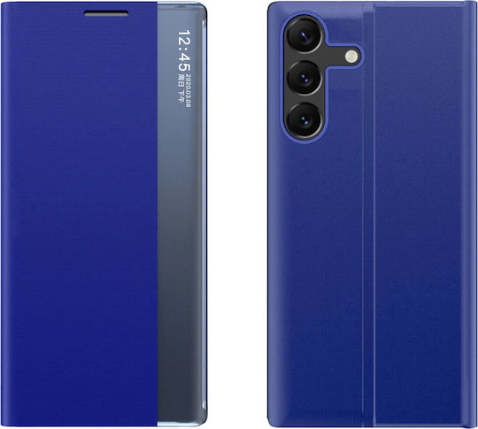 Hurtel New Sleep Книга Изкуствена кожа Син (Galaxy A14)