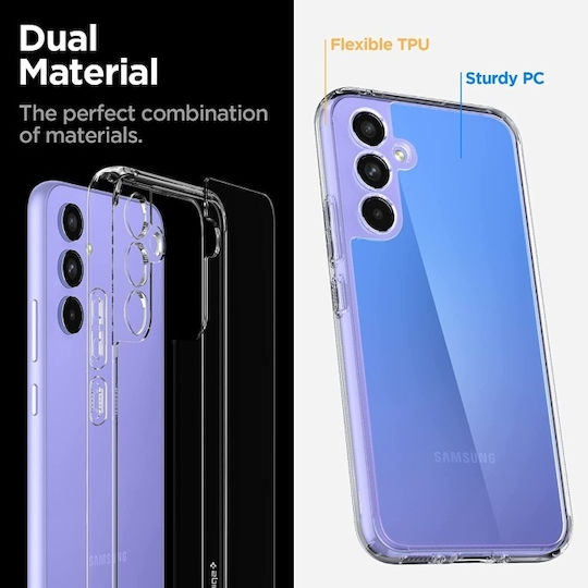 Spigen Ultra Hybrid Back Cover Plastic 2mm Crystal Clear (Galaxy A54)