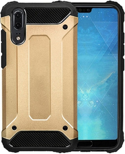 Tough Armor Back Cover Πλαστικό Χρυσό (Huawei P20)