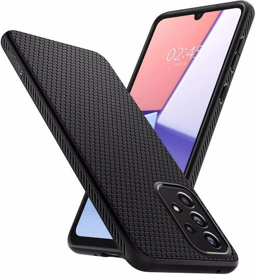 Spigen Liquid Air Back Cover Silicone Matte Black (Galaxy A53)