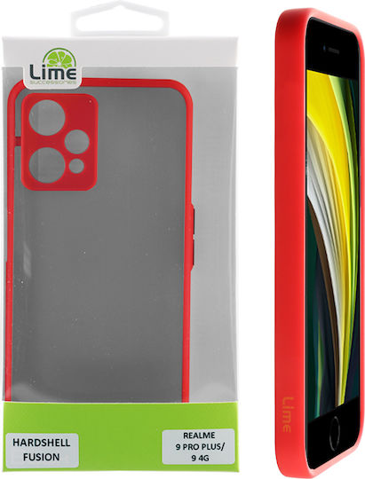 Lime Hardshell Fusion Camera Guard Back Cover Plastic / Silicon Galaxy A14 / A14 5G (Realme 9 / 9 Pro+)