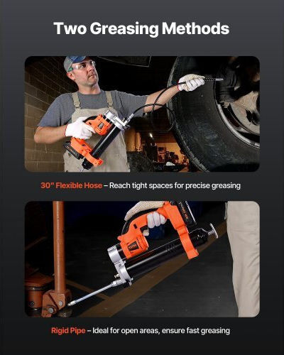 Vevor Kit Electric Grease Gun Battery 20V