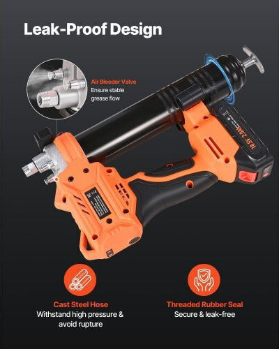 Vevor Kit Electric Grease Gun with Case