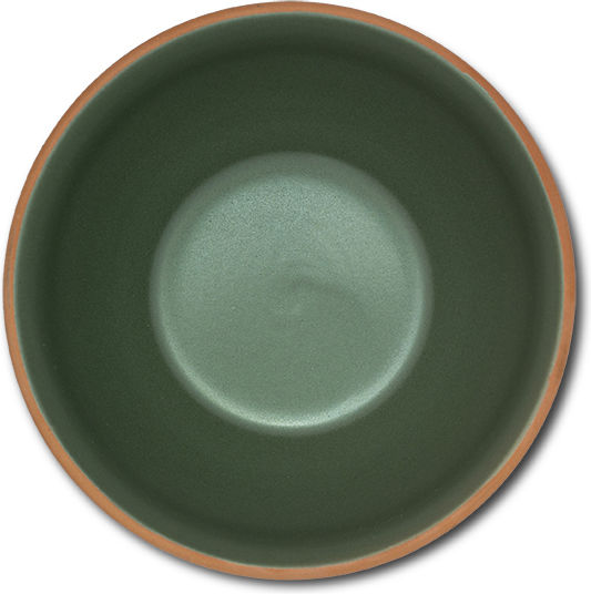 Nava Salatschüssel Keramik Grün 14x14x7.5cm 1Stück