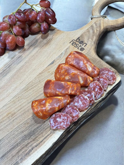 Bonfesto Rectangular Wooden Chopping Board Beige 60x25cm