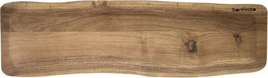 Bonfesto Επιφάνεια Κοπής Ξύλινη Μπεζ 70x20cm