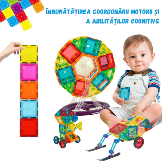 Μαγνητικό Παιχνίδι Κατασκευών για Παιδιά 3+ Ετών