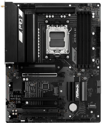 ASRock X870 Pro-A WIFI Motherboard ATX με AMD AM5 Socket 90-MXBT6-A0UAYZ