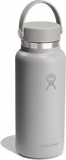 Hydro Flask Wide Mouth Thermos Bottle Stainless Steel 946ml Birch