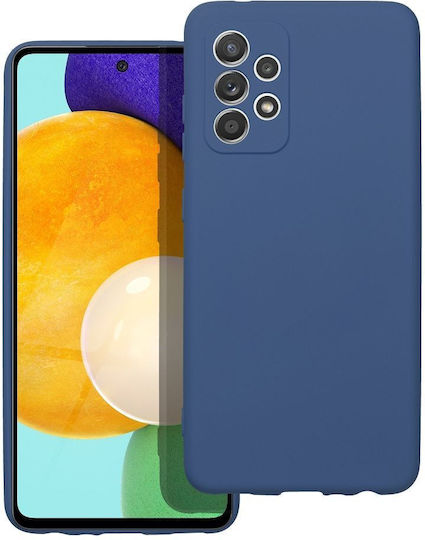 Forcell Lite Back Cover Silicone Blue (Galaxy A52 / A52s)