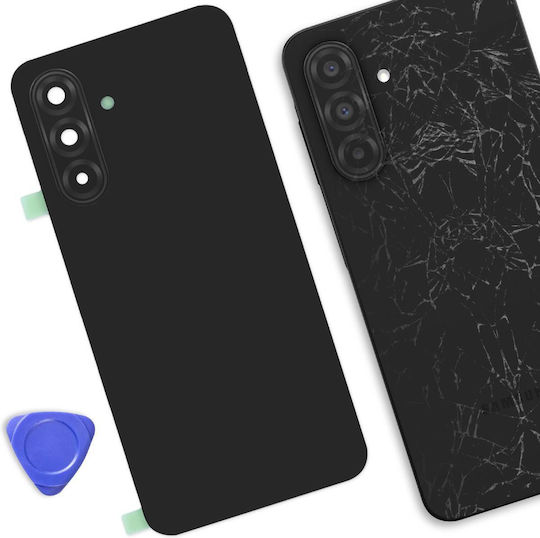Clappio Replacement Back Glass Galaxy A26 Integrated Adhesive Black