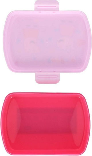 Kids Licensing Recipient pentru copii din plastic Peppa Pig Multicolor x x 6buc