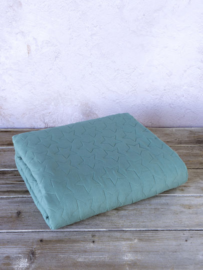 Nima Kids Quilt Single Tuggle Green 160x240cm