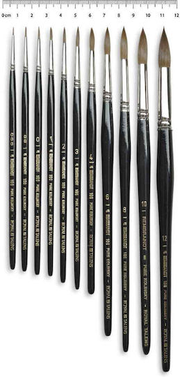 Royal Talens Rembrandt 100 Round Paint Brush No00