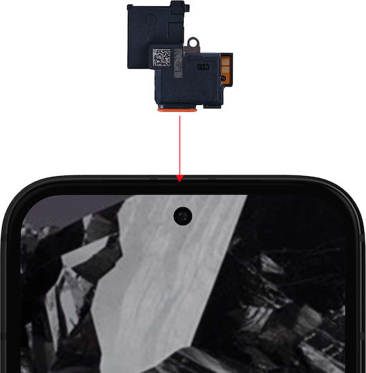 Difuzor Intern De Înlocuire Clappio Google Pixel 8a Sunet Puternic Clar Negru