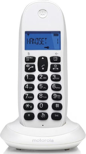 Motorola C1001CB+ Schnurlostelefon Weiß
