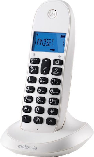 Motorola C1001CB+ Schnurlostelefon Weiß