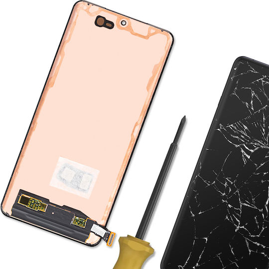 Ecran Complet Clappio OnePlus 12 Panou LCD Sticlă Tactilă Cablu Flex de Conectare Negru