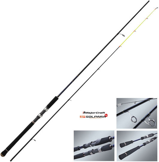MajorCraft Solpara Shore Cutlass Tenya 902 Καλάμι Ψαρέματος για Shore Jigging 2.74m 2-20gr